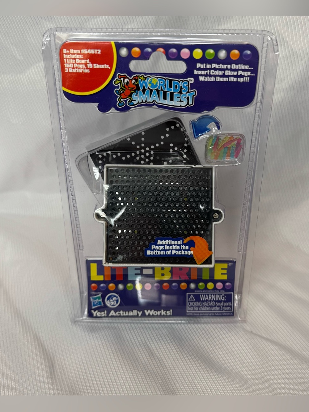 World's Smallest Lite-Brite Toy